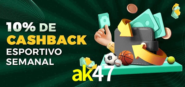 10% de bônus de cashback na ak47