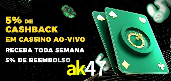 Promoções do cassino ao Vivo ak47